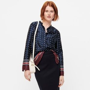 J.Crew No. 2 Navy Blue Pencil Skirt